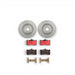 Brembo OE 01-06 Lexus LS430 Disc Brake Kit - Lunaticsco