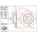 Brembo OE 01-06 Lexus LS430 UV Coated Brake Disc - Rear - Lunaticsco