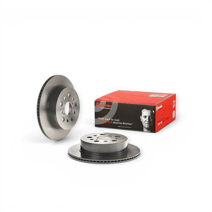 Brembo OE 01-06 Lexus LS430 UV Coated Brake Disc - Rear - Lunaticsco