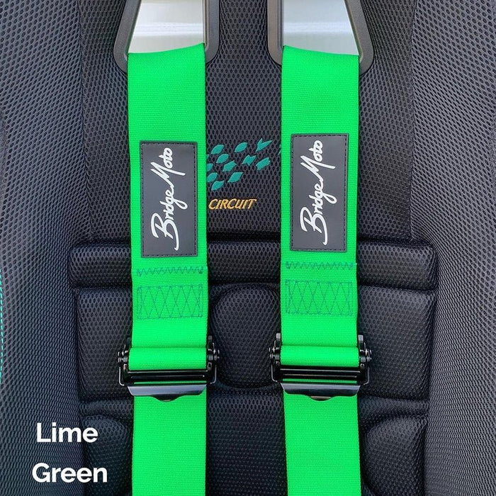 Bridgemoto SFI 4 - Point / 5 - Point Harnesses: Cam Lock - Lunaticsco