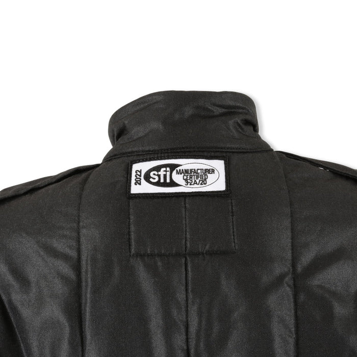 RaceQuip Black SFI-20 Jacket - Small