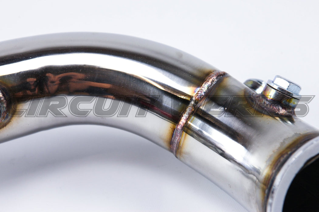 Circuit Werks 3" V-Band Single Turbo Downpipe Toyota Supra / Lexus SC300 2JZ - LunaticsCo