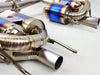 Circuit Werks Burnt Titanium Mufflered Axle-Back Exhaust Lexus IS F 2008–2014 - LunaticsCo