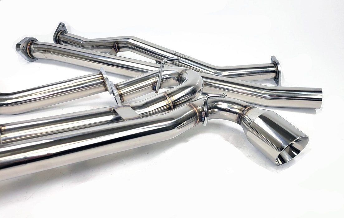 Circuit Werks Dual Exit Straight Pipe Exhaust Toyota 86 / GR86 2017–2026 - LunaticsCo