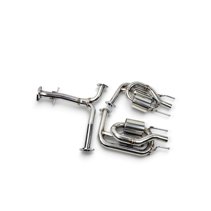 Circuit Werks Mufflered Axle-Back Exhaust Lexus IS F 2008–2014 - LunaticsCo