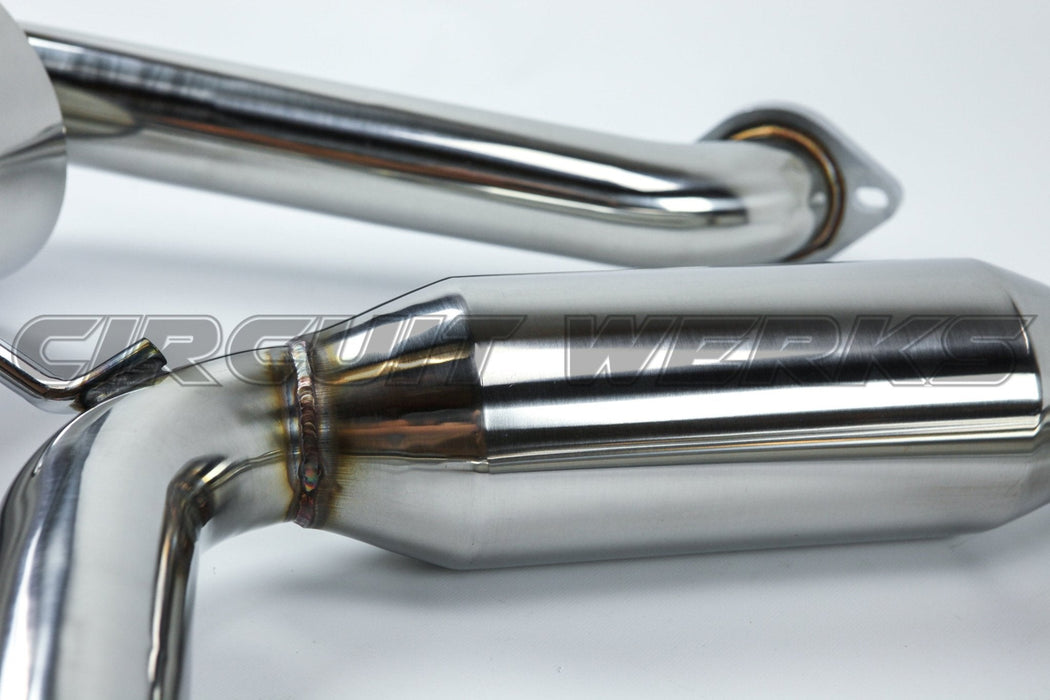 Circuit Werks Thick Wall Dual Cat-Back Exhaust Lexus SC300 1992–2000 - LunaticsCo
