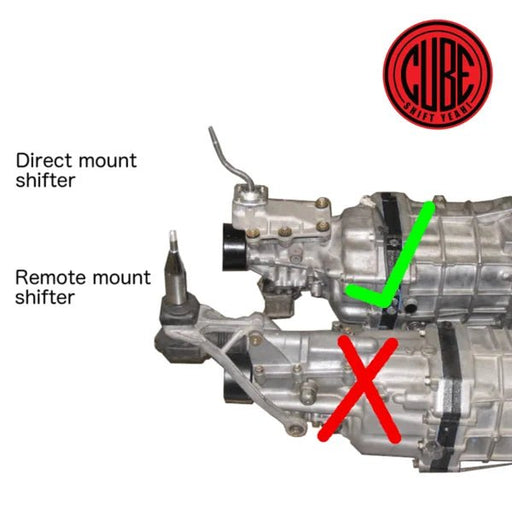 CUBE Speed Supra shifter bush repair kit also suit W55 W58 and R154 Mk2 Mk3 Mk4 - Lunaticsco