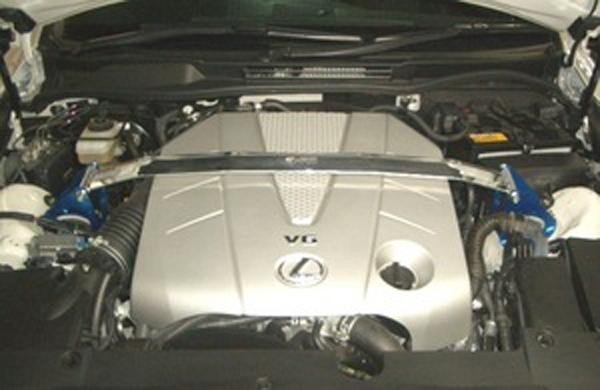 Cusco Lexus IS250/350 (Non-AWD) Type OS Front Strut Bar Modify Side Cover - Does not fit Gen 3 (2006-2014) - Lunaticsco