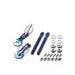 Cusco Toyota Body Pins For Hood Aluminum-Blue, Universal (1985-1987) - Lunaticsco