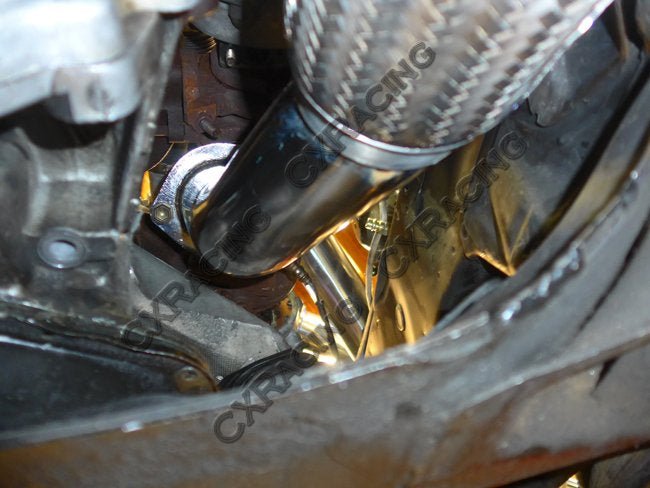 CXRacing 3" Downpipe For 1JZ - GTE VVTI 91 - 00 SC300 Swap Stock Turbo - Lunaticsco