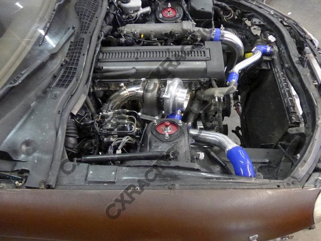 CXRacing 3" Downpipe For 1JZ - GTE VVTI 91 - 00 SC300 Swap Stock Turbo - Lunaticsco