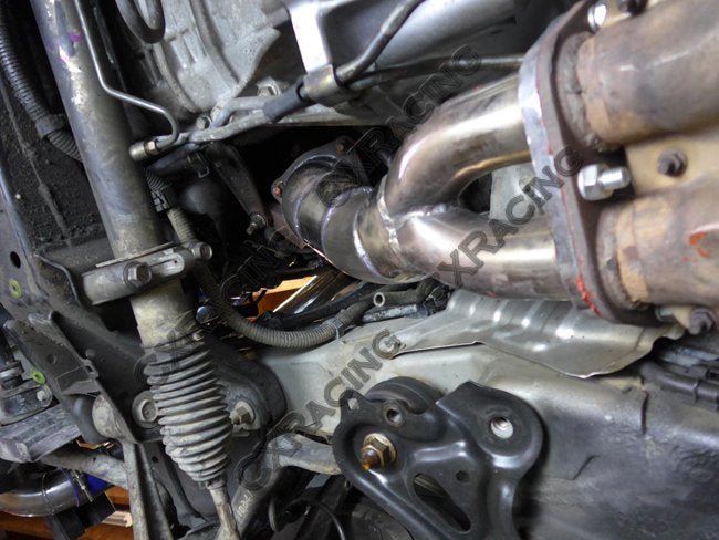 CXRacing 3" Downpipe For 2JZ - GTE VVTI Twin Turbo Lexus 97 - 05 GS300 Swap - Lunaticsco