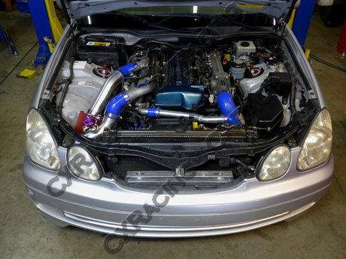 CXRacing 3" Downpipe For 2JZ - GTE VVTI Twin Turbo Lexus 97 - 05 GS300 Swap - Lunaticsco