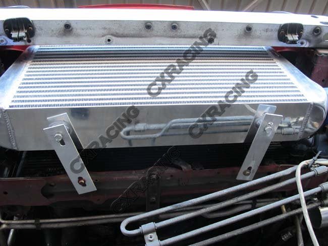 CXRacing 4in Core Front Mount Intercooler Pipe Tube Kit 93-02 Toyota Supra MKIV 2JZ-GTE Single Turbo - Lunaticsco