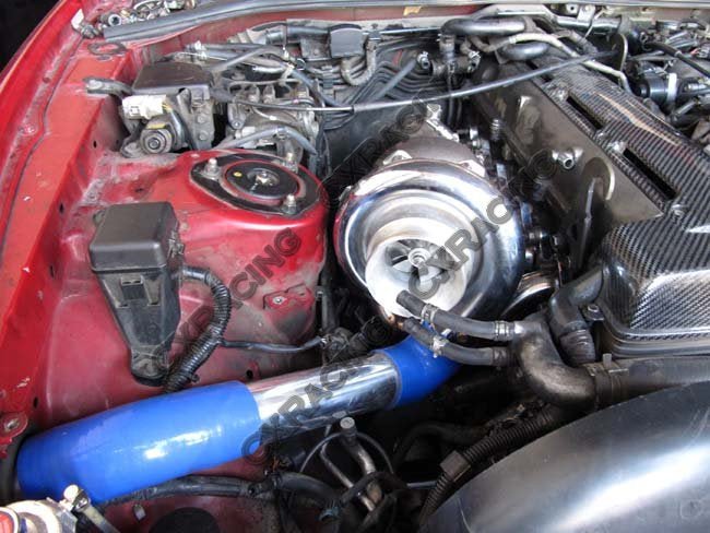 CXRacing 4in Core Front Mount Intercooler Pipe Tube Kit 93-02 Toyota Supra MKIV 2JZ-GTE Single Turbo - Lunaticsco