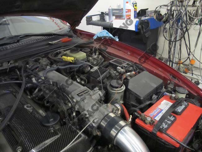 CXRacing 4in Core Front Mount Intercooler Pipe Tube Kit 93-02 Toyota Supra MKIV 2JZ-GTE Single Turbo - Lunaticsco