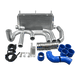 CXRacing 4in Core Front Mount Intercooler Pipe Tube Kit 93-02 Toyota Supra MKIV 2JZ-GTE Single Turbo - Lunaticsco