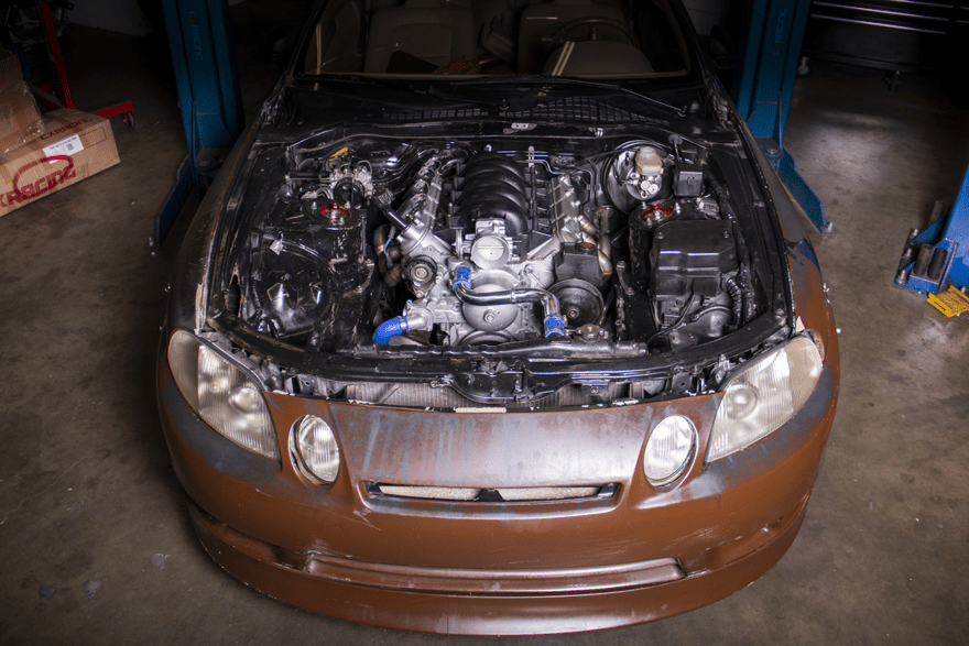 CXRacing Aluminum Radiator Hard Pipe Kit For Lexus SC300 91 - 00 LS1 LSx Engine - Lunaticsco