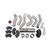 CXRacing Big-Core Intercooler Piping and BOV Kit 86-92 Toyota Supra MK3 LS1 Swap Twin Turbo - Lunaticsco
