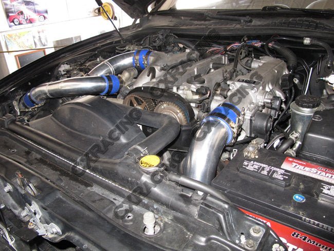 CXRacing Front Mount Intercooler & Intake Kit Lexus SC300 Z30 1JZ-GTE VVT-i Factory Turbo Swap 92–00 - Lunaticsco