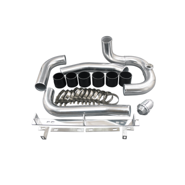CXRacing Front Mount Intercooler Pipe Tube Kit 93-02 Toyota Supra MKIV 2JZ-GTE Factory Twin Turbo - Lunaticsco