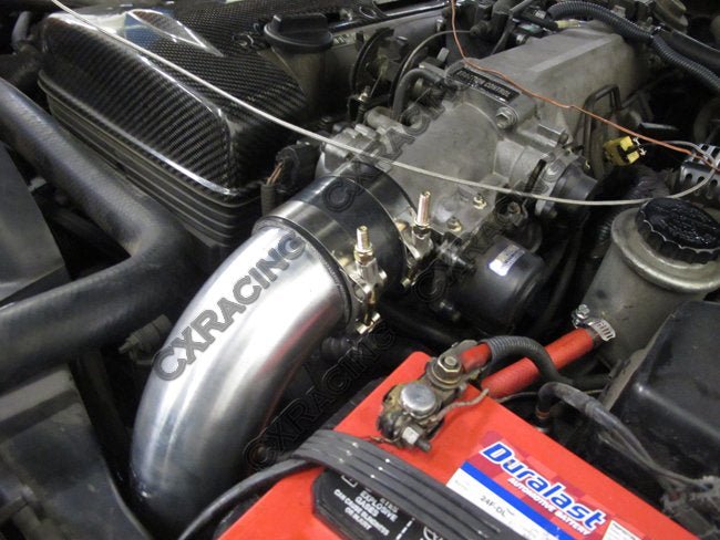 CXRacing Front Mount Intercooler Pipe Tube Kit 93-02 Toyota Supra MKIV 2JZ-GTE Factory Twin Turbo - Lunaticsco