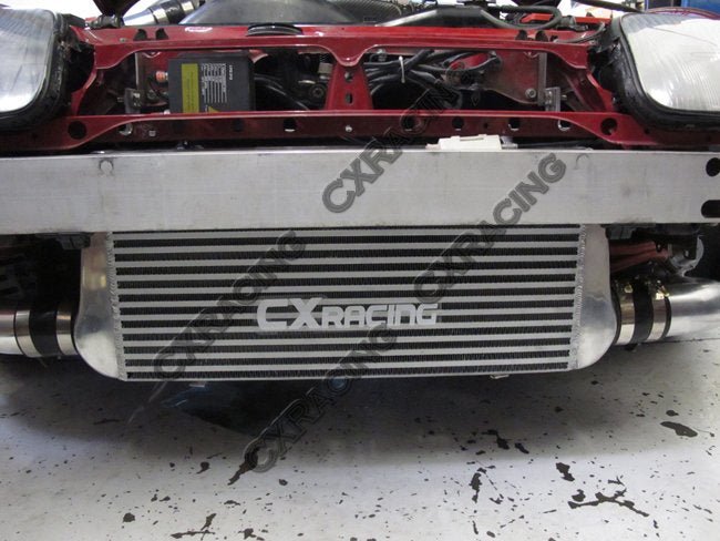 CXRacing Front Mount Intercooler Pipe Tube Kit 93-02 Toyota Supra MKIV 2JZ-GTE Factory Twin Turbo - Lunaticsco