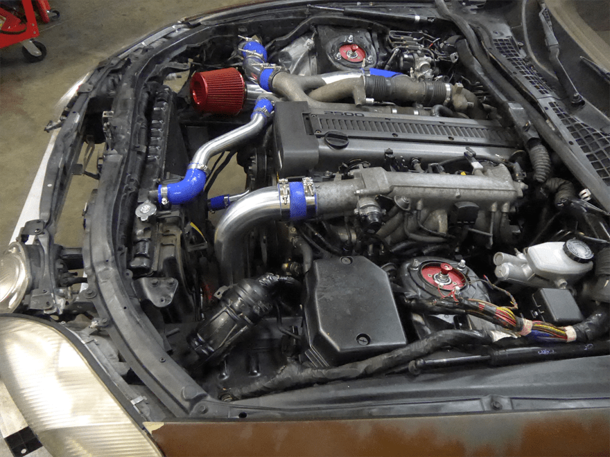 CXRacing Front Mount Intercooler & Piping Kit Lexus SC300 Z30 1JZ-GTE Factory Twin Turbo Swap 92–00 - Lunaticsco
