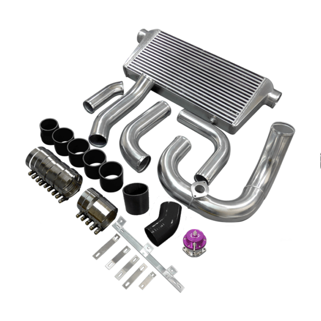 CXRacing Front Mount Intercooler & Piping Kit Lexus SC300 Z30 1JZ-GTE Factory Twin Turbo Swap 92–00 - Lunaticsco