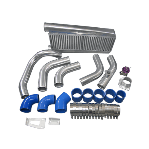 CXRacing Front Mount Intercooler & Piping Kit Lexus SC300 Z30 2JZ-GE NA-T Turbo Conversion (92–00 - Lunaticsco