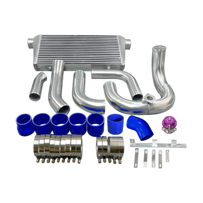 CXRacing Front Mount Intercooler & Piping Kit Lexus SC300 Z30 2JZ-GTE VVT-i Factory Twin Turbo Swap 92–00 - Lunaticsco