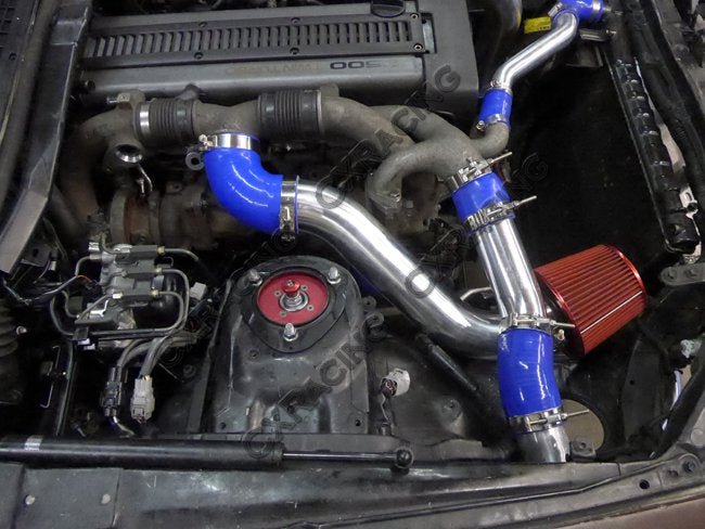 CXRacing Front Mount Intercooler Piping & Turbo Intake Kit Lexus SC300 Z30 1JZ-GTE Factory Twin Turbo Swap 92–00 - Lunaticsco