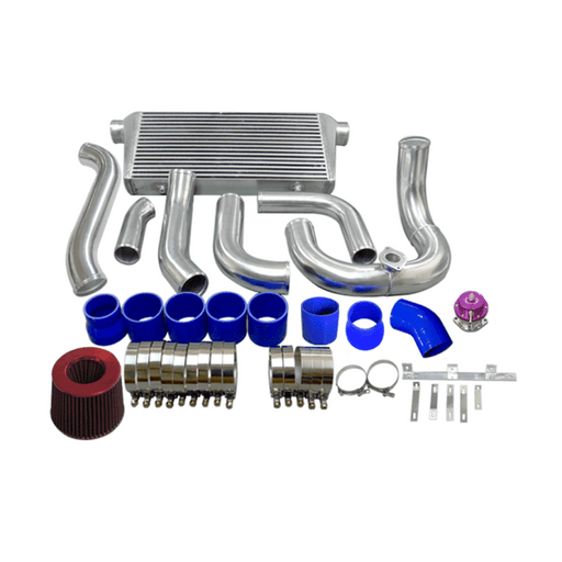 CXRacing Front Mount Intercooler Piping & Turbo Intake Kit Lexus SC300 Z30 1JZ-GTE Factory Twin Turbo Swap 92–00 - Lunaticsco