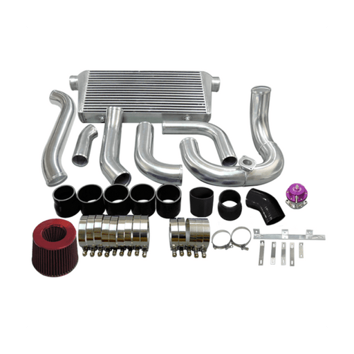 CXRacing Front Mount Intercooler Piping & Turbo Intake Kit Lexus SC300 Z30 1JZ-GTE Factory Twin Turbo Swap 92–00 - Lunaticsco