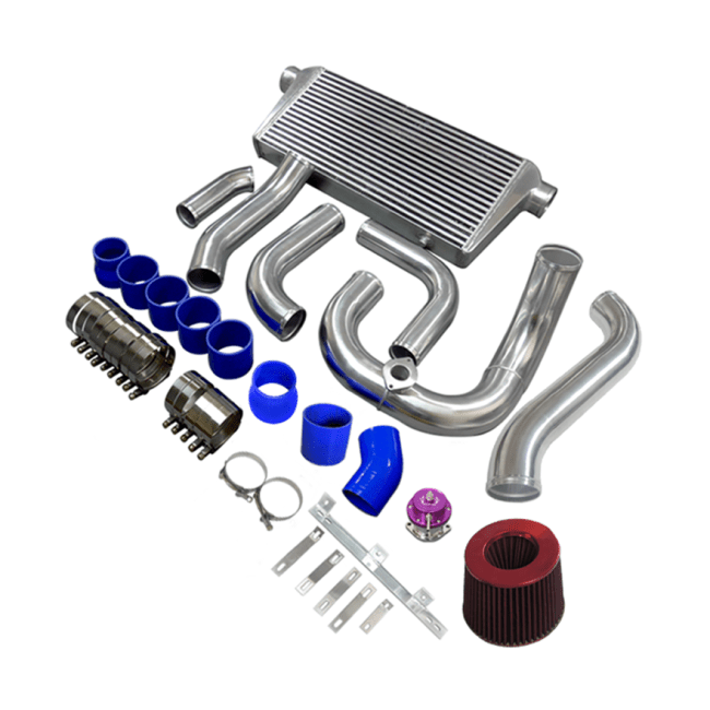 CXRacing Front Mount Intercooler Piping & Turbo Intake Kit Lexus SC300 Z30 1JZ-GTE Factory Twin Turbo Swap 92–00 - Lunaticsco