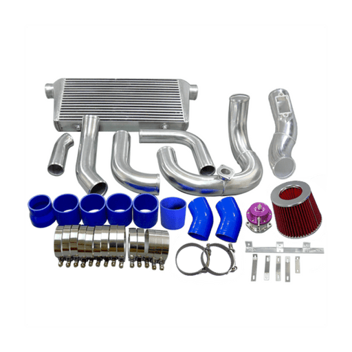 CXRacing Front Mount Intercooler Piping & Turbo Intake Kit Lexus SC300 Z30 2JZ-GTE VVT-i Factory Twin Turbo Swap 92–00 - Lunaticsco