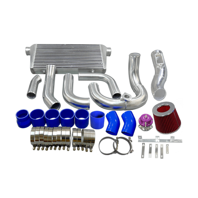 CXRacing Front Mount Intercooler Piping & Turbo Intake Kit Lexus SC300 Z30 2JZ-GTE VVT-i Factory Twin Turbo Swap 92–00 - Lunaticsco