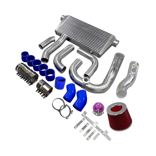 CXRacing Front Mount Intercooler Piping & Turbo Intake Kit Lexus SC300 Z30 2JZ-GTE VVT-i Factory Twin Turbo Swap 92–00 - Lunaticsco