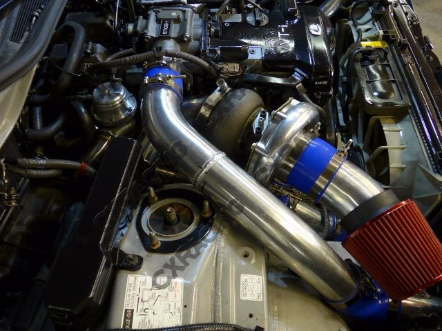 CXRacing GT35 Turbo & Front Mount Intercooler Kit Lexus GS300 2JZ-GE VVT-i NA-T 98–05 - Lunaticsco