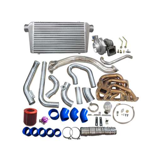 CXRacing GT35 Turbo & Front Mount Intercooler Kit Lexus GS300 2JZ-GE VVT-i NA-T 98–05 - Lunaticsco
