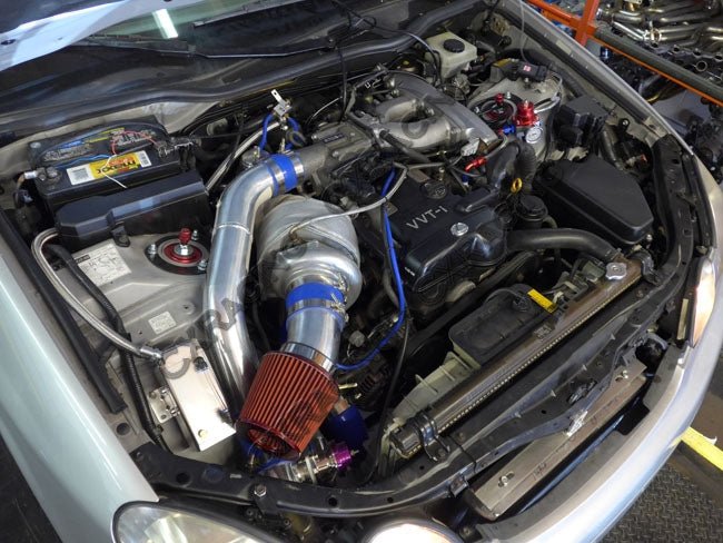 CXRacing GT35 Turbo & Front Mount Intercooler Kit Lexus GS300 2JZ-GE VVT-i NA-T 98–05 - Lunaticsco
