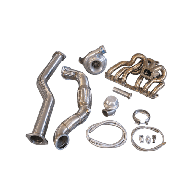 CXRacing GT35 Turbo & Front Mount Intercooler Kit Lexus IS300 XE10 2JZ-GE NA-T 01–05 - Lunaticsco