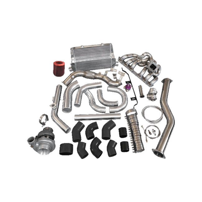 CXRacing GT35 Turbo & Front Mount Intercooler Kit Lexus IS300 XE10 2JZ-GE NA-T 98–05 - Lunaticsco