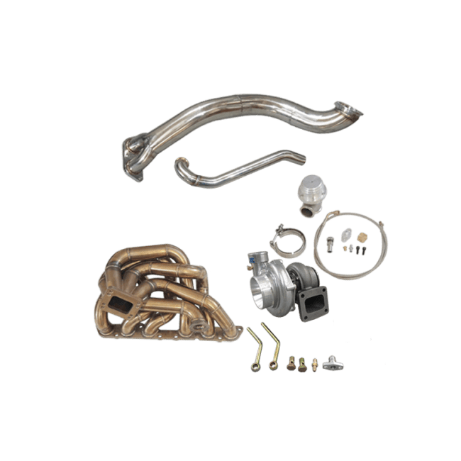 CXRacing GT35 Turbo Intercooler Manifold Kit For 98 - 05 Lexus GS300 2JZ - GE NA - T - Lunaticsco