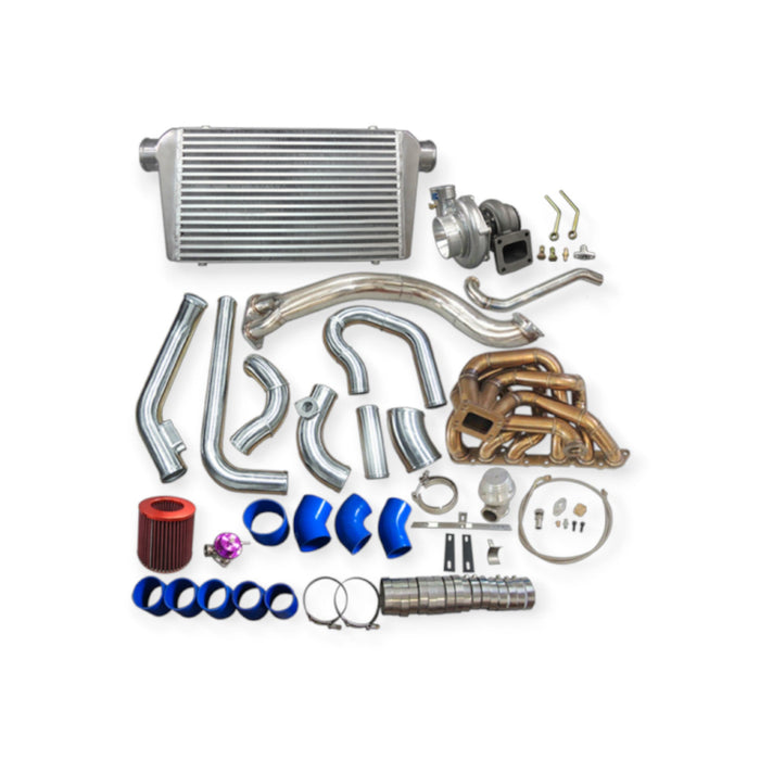 CXRacing GT35 Turbo Intercooler Manifold Kit For 98 - 05 Lexus GS300 2JZ - GE NA - T - Lunaticsco