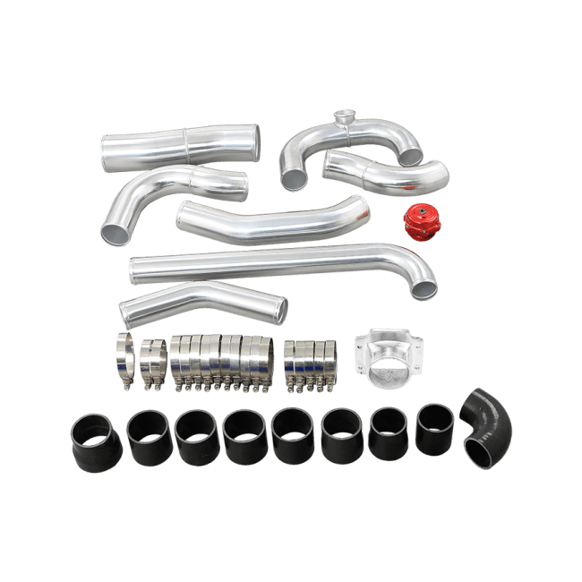 CXRacing Intercooler and Piping Kit 1993-2002 Toyota Supra MK4 2JZ-GE Engine - Lunaticsco