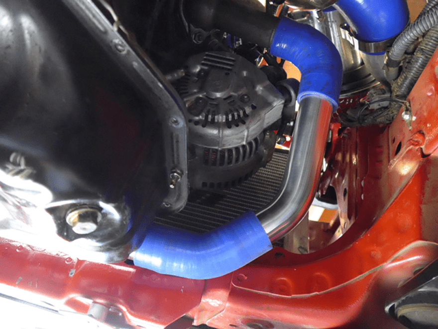 CXRacing Intercooler and Turbo Intake/Air Filter Kit, 12-15 Subaru BRZ / FR-S 2JZ-GTE Single Turbo - Lunaticsco
