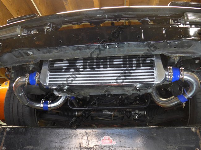CXRacing Intercooler and Turbo Intake/Filter Kit 86-92 Supra MK3 2JZ-GTE Stock Turbo - Lunaticsco