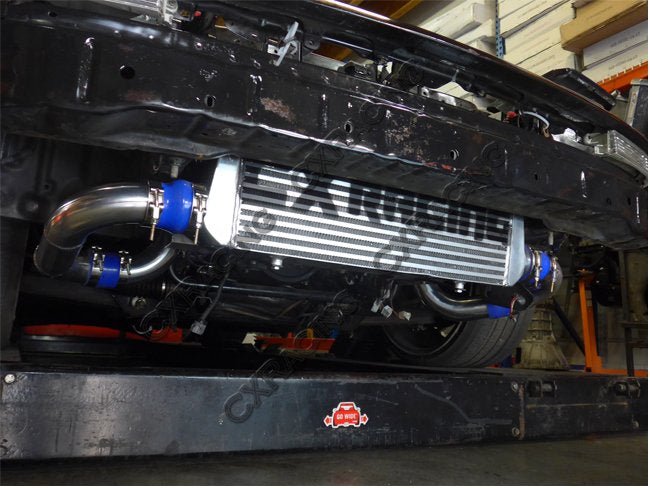 CXRacing Intercooler and Turbo Intake/Filter Kit 86-92 Supra MK3 2JZ-GTE Stock Turbo - Lunaticsco