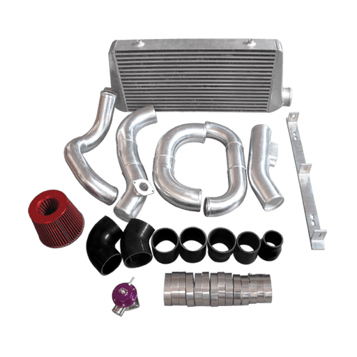 CXRacing Intercooler Piping & Blow-Off Valve Kit Toyota Supra MKIII MA70 2JZ-GTE Stock Twin Turbo Swap - Lunaticsco